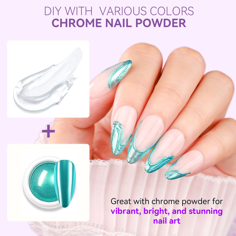 Makartt gel brush stroke demonstrating smooth application and precise line control