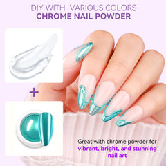 Makartt gel brush stroke demonstrating smooth application and precise line control