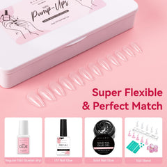 Makartt nails styled for a wedding look showing elegant shape and durable finish