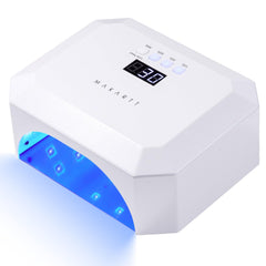 Makartt Aurora front view showing curing area and compact design for quick results