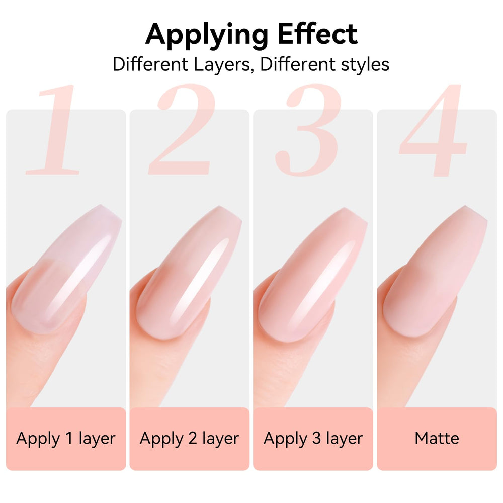 Makartt brush stroke texture revealing smooth even coverage benefit
