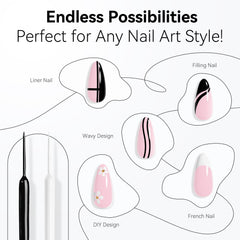 Makartt thin brush tip close-up enabling precise strokes and tiny details