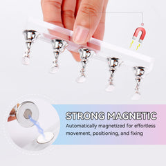 Makartt close-up of magnetic metal holder showing secure grip benefit