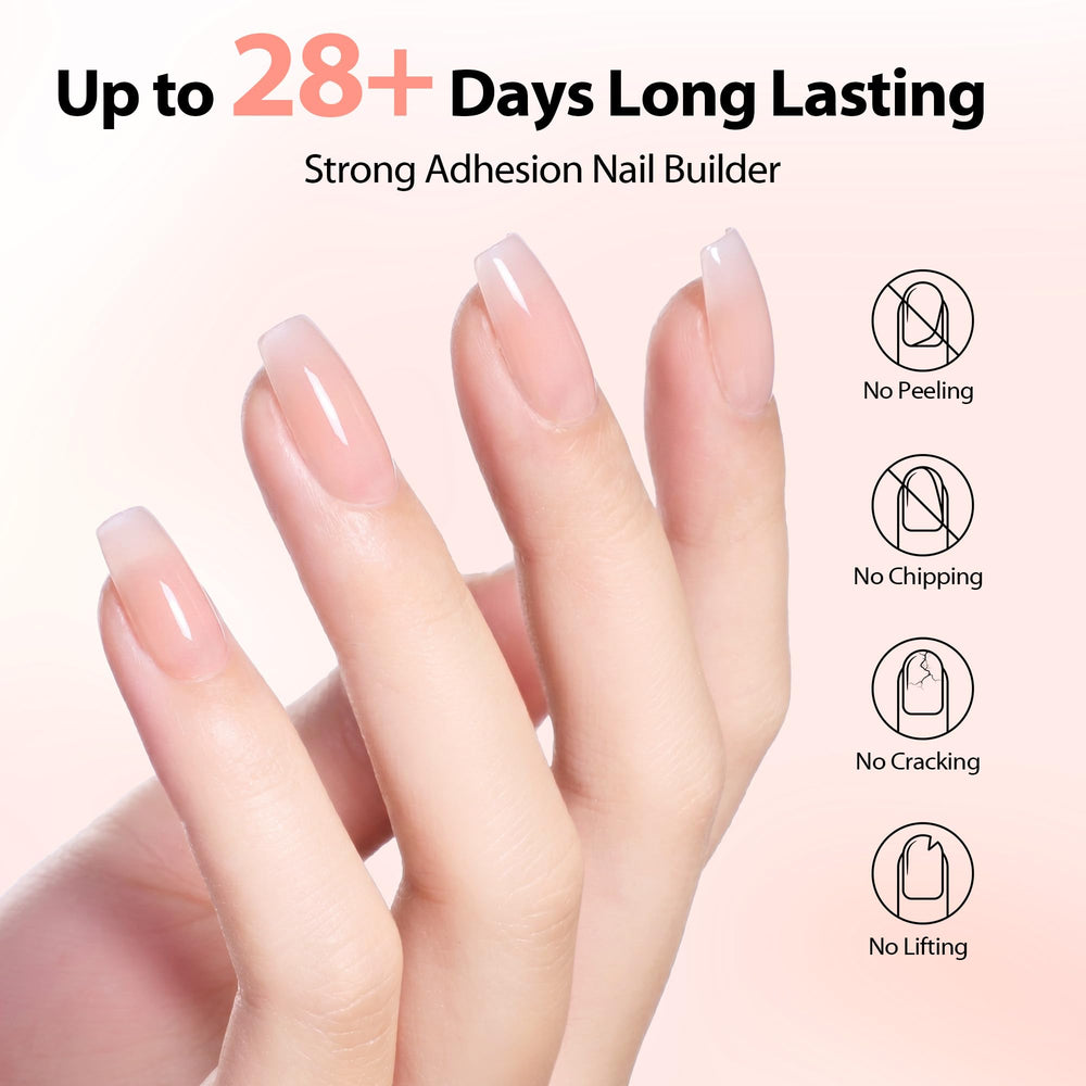 Makartt cured nail apex profile illustrating salon C-curve strength
