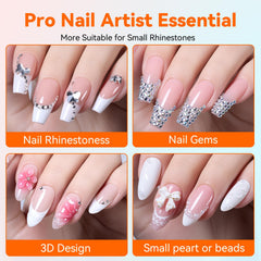 Makartt cured nail surface under LED lamp demonstrating shine