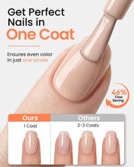 Makartt fan-shaped brush close-up for smooth, even gel application