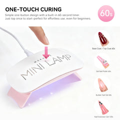 Makartt folded flat travel-size lamp highlighting compact convenience for trips