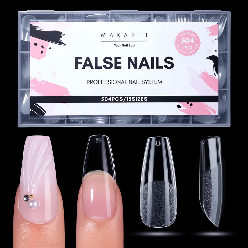 Makartt front packaging showing medium coffin tips for quick selection