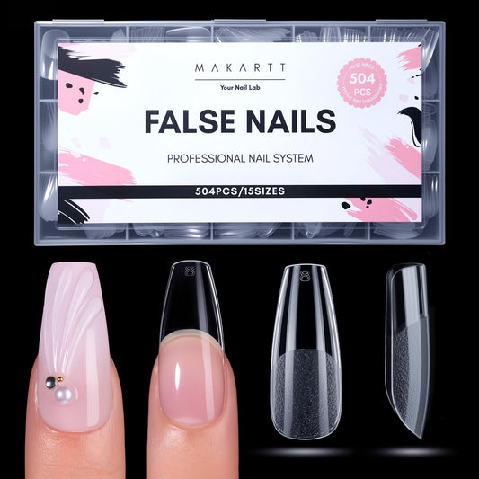 Makartt front packaging showing medium coffin tips for quick selection