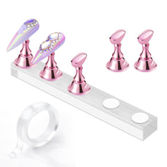 Makartt front view of the nail stand showing stable platform and compact size