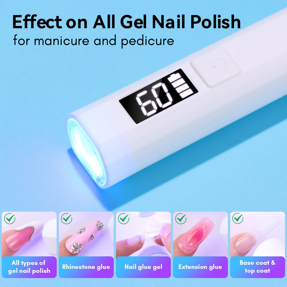Makartt held in hand illustrating ergonomic grip and accurate spot curing