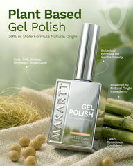 Makartt closeup texture of jelly polish highlighting smooth, self-leveling finish