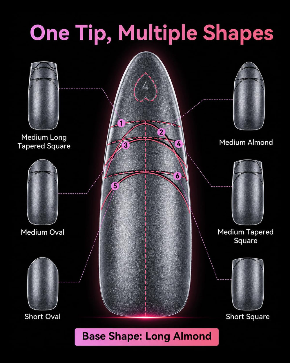 Makartt dual matte surface detail improving glue and polish adhesion