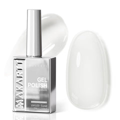 Makartt front bottle showing milky white color and elegant silver packaging benefit: premium display