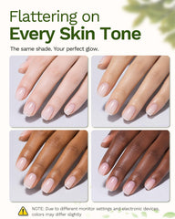 Makartt salon application image of technician curing nails under lamp benefit: quick LED/UV cure