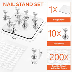 Makartt package contents base holders and tabs for ready-to-use convenience