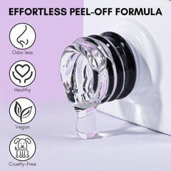 Makartt label close-up highlighting 9-free vegan gentle formulation