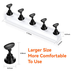 Makartt next to a ruler for scale comparison to show compact, portable size
