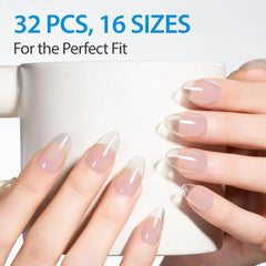Makartt strip sheet close-up texture, clear gel surface for smooth finish