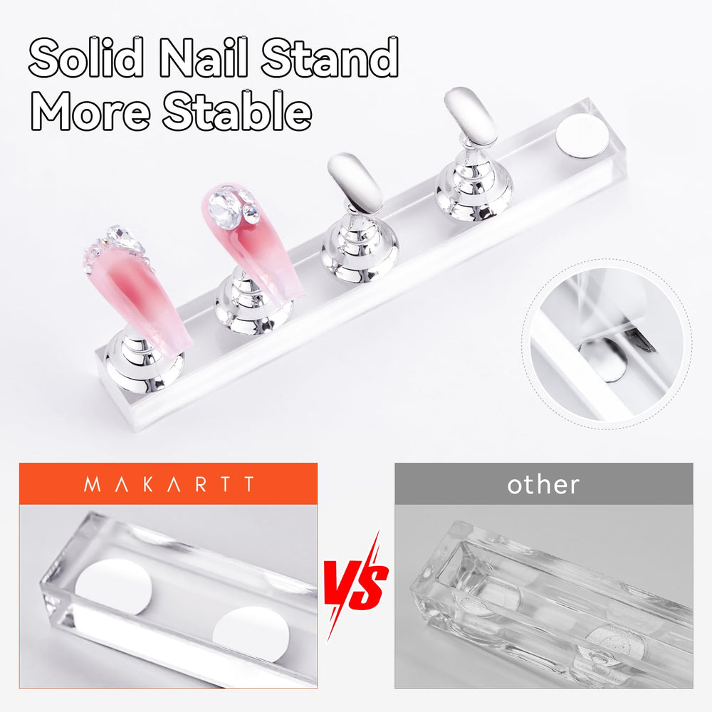 Makartt double-sided tape and holders showing added support benefit