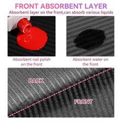 Makartt close-up of absorbent top surface for spill control
