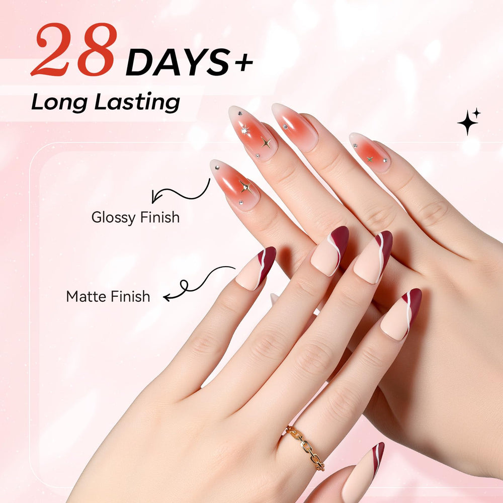 Makartt matte top coat texture close-up showing velvety finish for soft, non-reflective nails