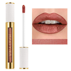 MAKI YIKA front packaging showing metallic brown shade and sleek tube design benefit: premium gift appeal