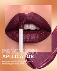 MAKI YIKA applied on lips in lifestyle scene for bold long-lasting look benefit