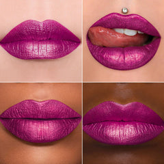 MAKI YIKA applicator wand displaying smooth metallic formula benefit easy precise application