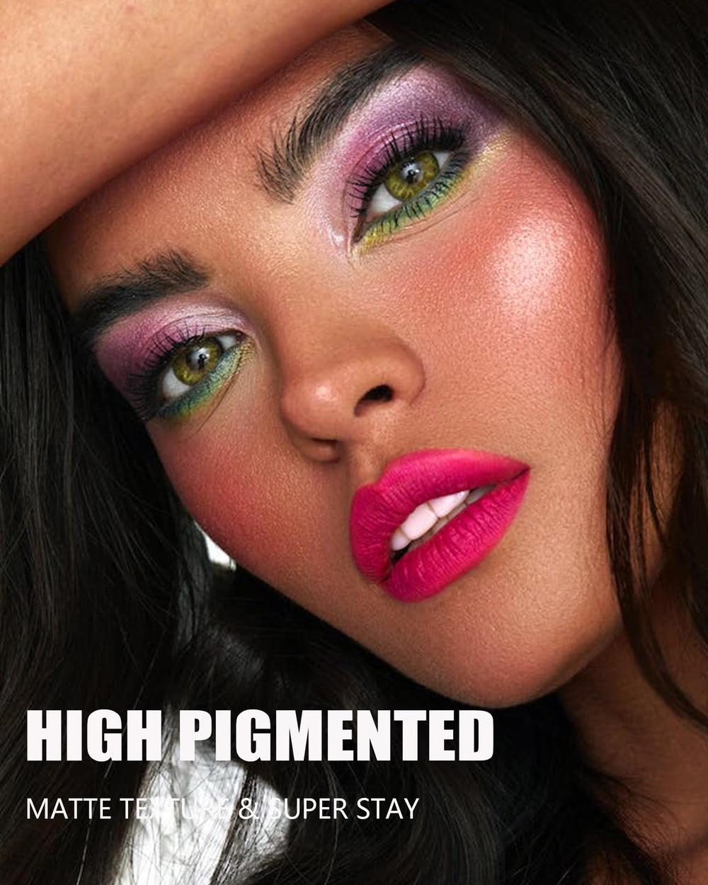 MAKI YIKA matte texture close detail showing smooth non-clumpy formula
