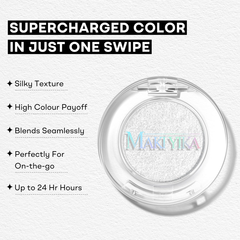 MAKI YIKA compact beside ruler showing travel-friendly size and portability