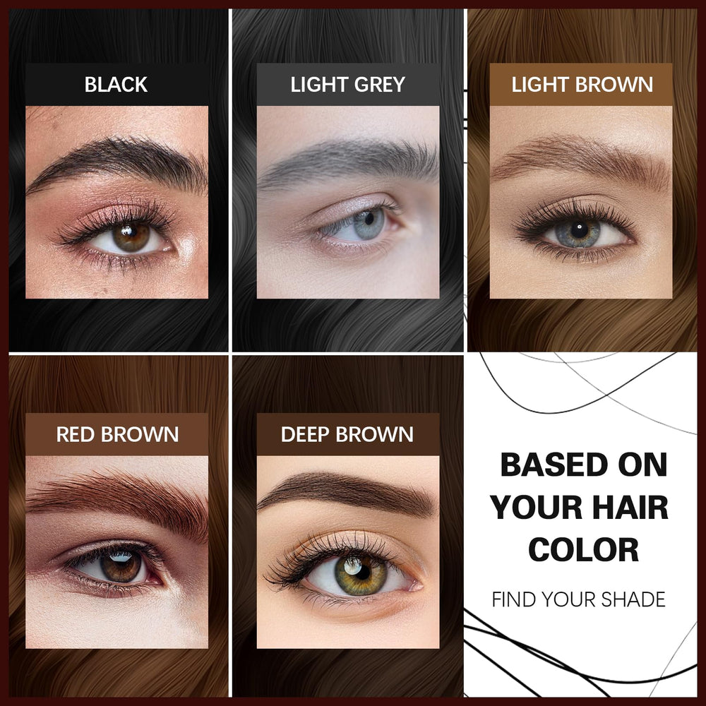 Maksure deep brown swatch on skin demonstrates buildable natural color payoff