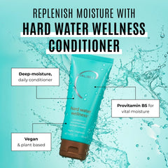 Malibu C creamy conditioner texture pouring for lightweight hydration benefit