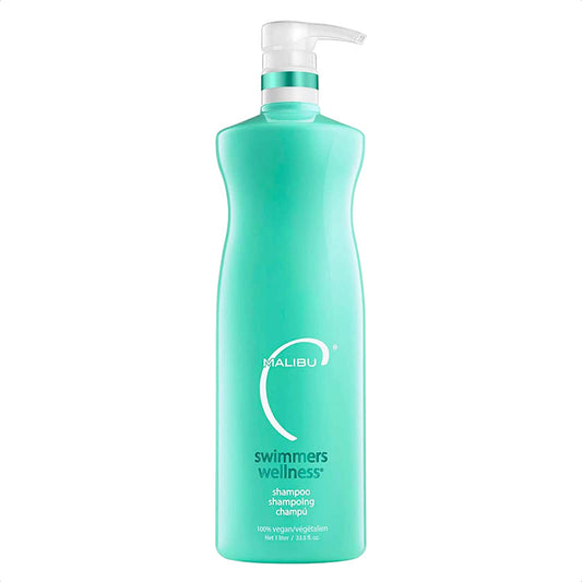 Malibu C front bottle view showing product and easy dispensing benefit