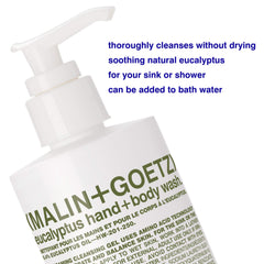 MALIN+GOETZ pump dispensing foamy wash for easy application