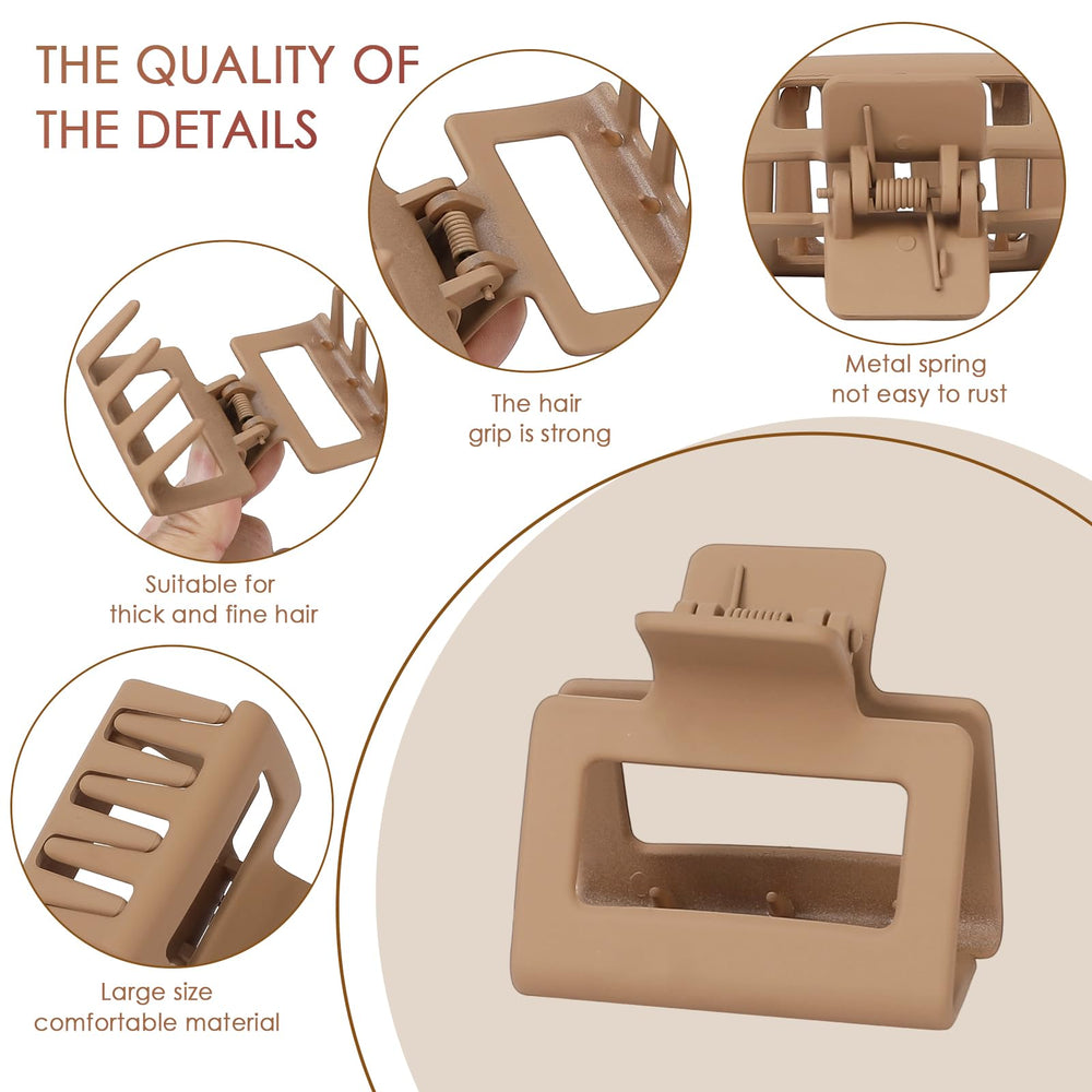 Mandydov small clip side view showing compact profile and gentle hold for thin hair