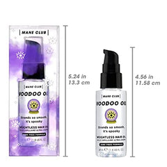 MANE CLUB close-up label view highlighting clean, vegan, cruelty-free claims