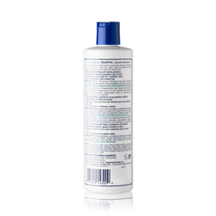 Mane 'n Tail label and cap detail highlighting ingredients and usage benefit: easy dispensing