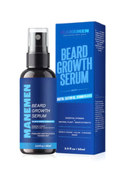 MANEMEN front packaging showing bottle and logo, highlights clean formula benefit
