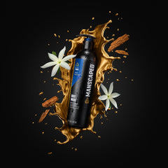 MANSCAPED bottle pictured in a shower scene illustrating daily use and post-workout refresh benefit