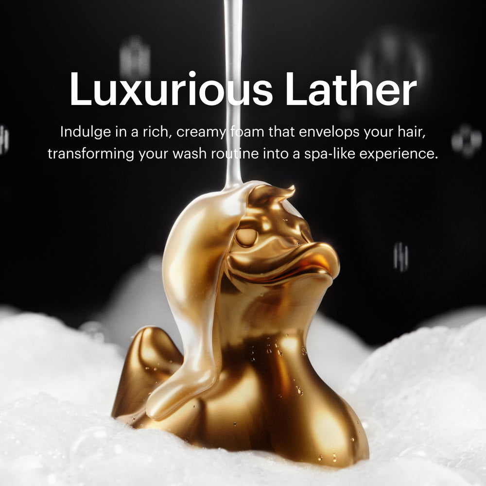 MANSCAPED foamy lather texture demonstrating effective cleansing and light conditioning