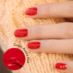 Manucurist kit in a lifestyle scene on hands illustrating salon-quality results at home