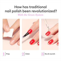 Manucurist Nail Prep on cotton pad demonstrating clean nails for better polish hold