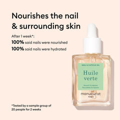 Manucurist rescue kit next to a hand for size comparison and travel-friendly benefit