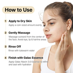 ma:nyo before and after pores showing refined texture and reduced congestion