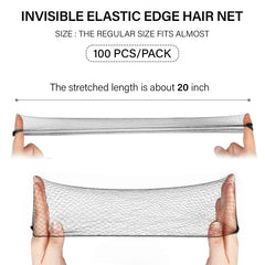 MaopaoBeauty elastic edge detail for snug comfortable bun support
