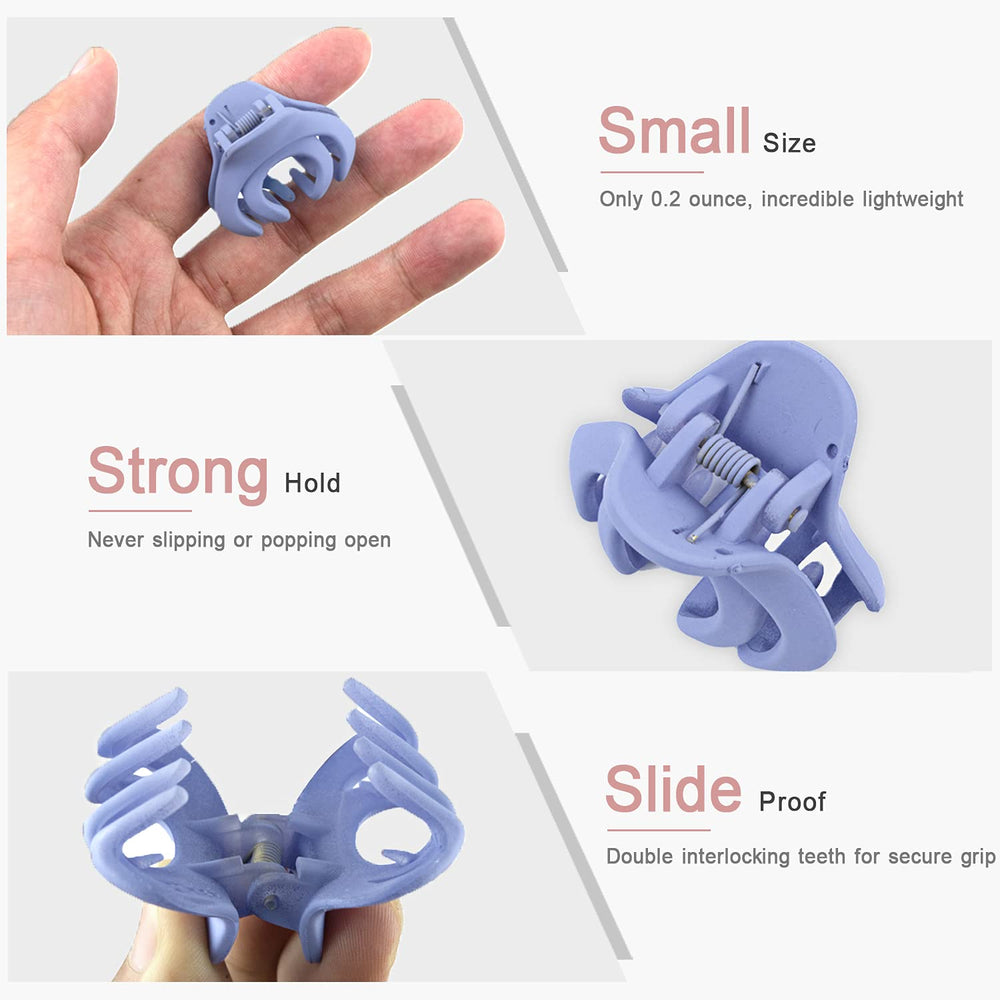 MAORULU clip closeup showing interlocking teeth and secure grip for thin hair