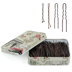 MAORULU front pack of 250 brown pins showing variety and convenience