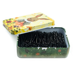 MAORULU metal case front view showing compact 200-count and travel convenience