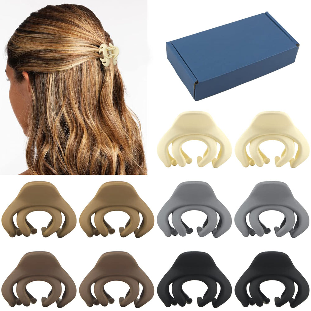 MAORULU front packaging showing five colorful clips and gift box, convenient storage